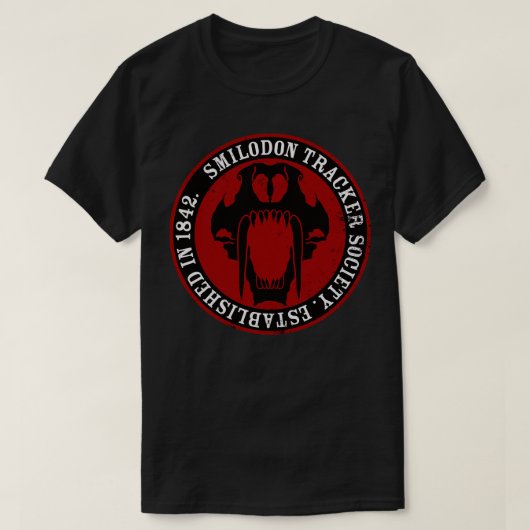 T-shirt Société Smilodon (Design devant)