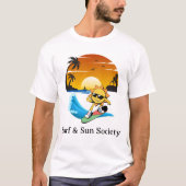 T-shirt Société Surf et Soleil (Devant)