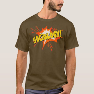 T-shirt Sociologie Flash Comic