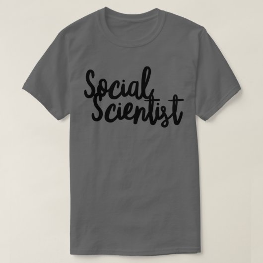T-shirt sociologue 2 (Design devant)