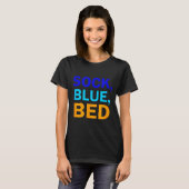 T-shirt Sock Blue Bed _ Awesome Sock Blue Bed (Devant entier)