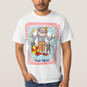 T-shirt Sock Monkey Clown