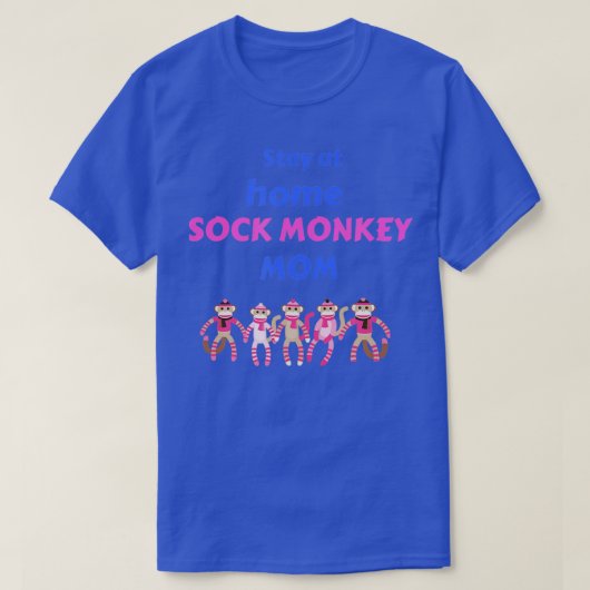 T-shirt Sock Monkey Mom - Cadeau pour Sock Monkey Fans (Design devant)