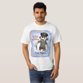 T-Shirt Sock Monkey Police (Devant entier)