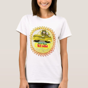 T-Shirt Sock Monkey Taxi Maman