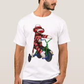 T-shirt Sock Monkey Tricycle (Devant)