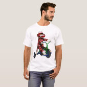 T-shirt Sock Monkey Tricycle (Devant entier)