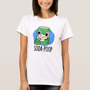 T-shirt Soda Poop Drôle Boisson Pun