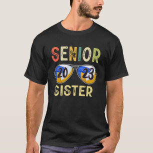 T-shirt Sœur aînée 2023 Cool Proud Volleyball Senior Gr