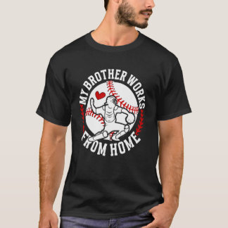 T-shirt Sœur attrapeuse de baseball drôle Sœur attrapeuse 