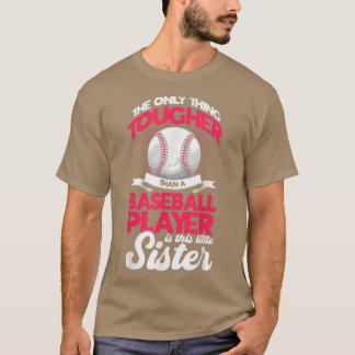 T-shirt Soeur De Baseball Soeur Petite Soeur D'Un P De Bas