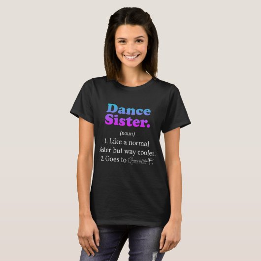 T-shirt Soeur de danse DMSD (Devant entier)