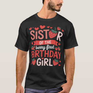 T-shirt Sœur de la baie, fille d'anniversaire pour son pre
