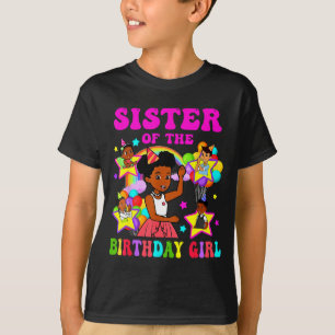 T-shirt Sœur de la fille d'anniversaire gracie poupée fami
