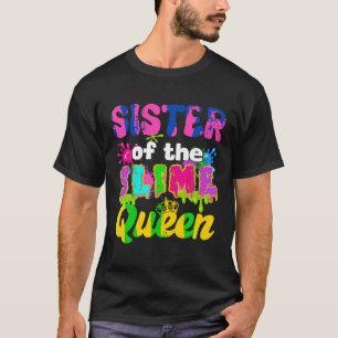 T-shirt Soeur De La Slime Queen Anniversaire Famille Ma