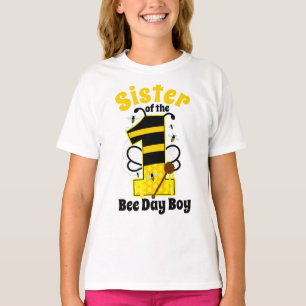 T-shirt Soeur du premier anniversaire Bee