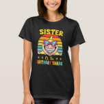 T-shirt Soeur Du Requin Anniversaire Famille Anniversaire<br><div class="desc">Soeur Du Requin Anniversaire Famille Anniversaire Petit Frère 1.</div>