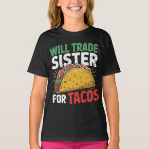 T-shirt Soeur échangiste contre tacos
