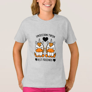 T-shirt Sœur jumelle licorne