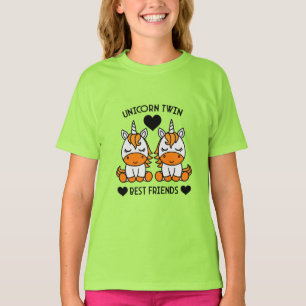 T-shirt Sœur jumelle licorne