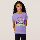 T-Shirt Soeur personnalisée de bébé requin (Devant entier)