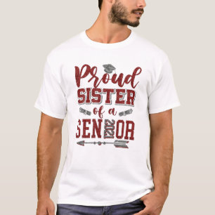 T-shirt Soeur Senior 2021 Tee Fier Soeur D'Une Classe 202