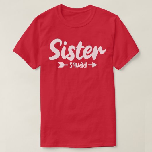 T-shirt Soeur Squad (Design devant)