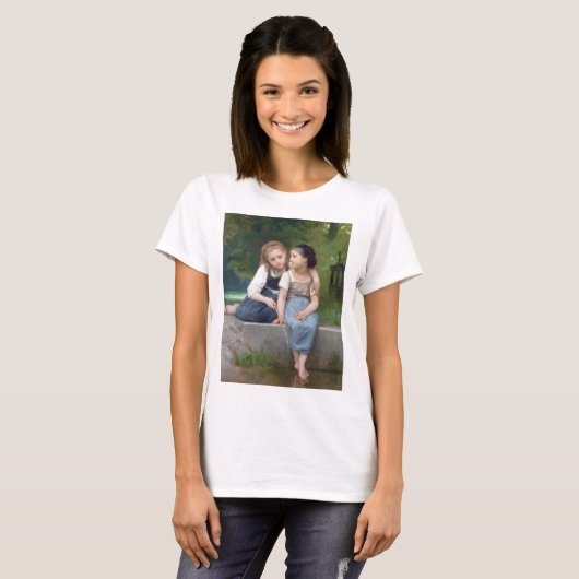 T-shirt Soeurs, Bouguereau (Devant entier)