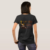 T-shirt "Soeurs d'Halloween - Pratique Éffrayante d'écritu (Dos entier)