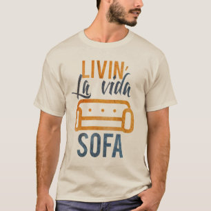 T-shirt Sofa de vida de La de Livin