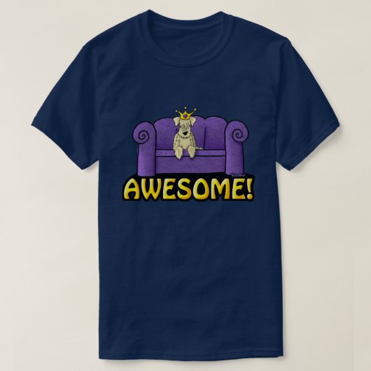 T-shirt Sofa King Awesome Wheatie (Design devant)