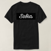T-shirt Sofia Mon Nom Est Sofia 2 (Design devant)