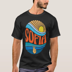 T-shirt Sofia Vintage Sunset Sofia Super Tie Dye