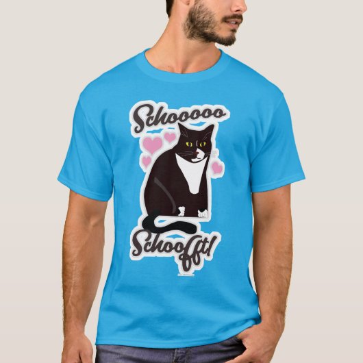 T-shirt Soft Cuft Pet Chat Amusant Slogan Amour (Devant)