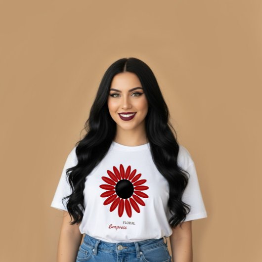 T-shirt Soft Floral Empress Collection