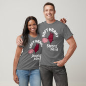 T-shirt Soft Heart Fort Mind (Unisexe)