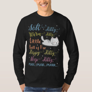 T-shirt Soft Kitty Chaleureux Kitty Petit Boule De Dormir 