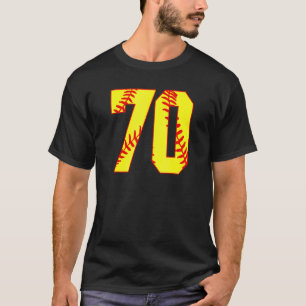 T-shirt Softball 70 Fast Pitch Love Softball Maman Favorit