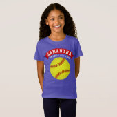 T-Shirt Softball All-Star (Devant entier)