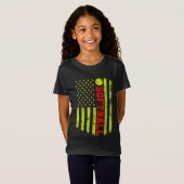 T-Shirt Softball américain (Devant entier)