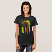 T-shirt Softball américain (Devant entier)