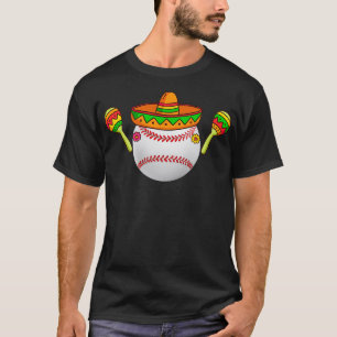 T-shirt Softball Casquette mexicain Cinco De Mayo 4