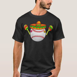 T-shirt Softball Casquette mexicain Cinco De Mayo 4