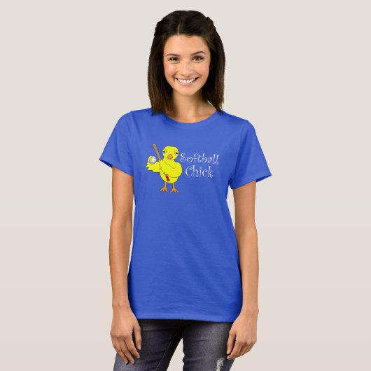 T-shirt Softball Chick (Devant entier)