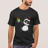 T-shirt Softball Dabbing Pandicorn Panda (Devant)