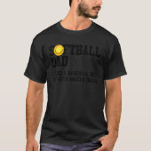 T-shirt Softball Dad Definition   (Devant)