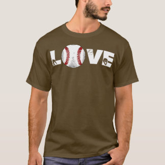 T-shirt Softball LOVE Funny 4