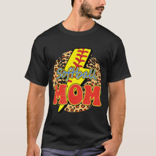 T-shirt Softball Love Softball Life Maman Lycée Softba