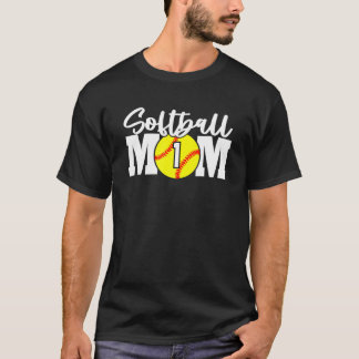 T-shirt Softball Mom 1