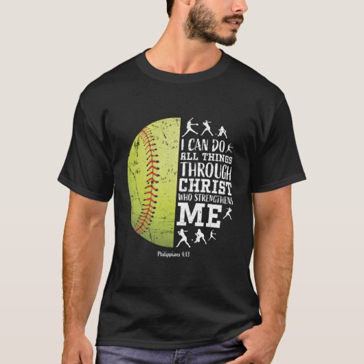 T-shirt Softball N (Devant)